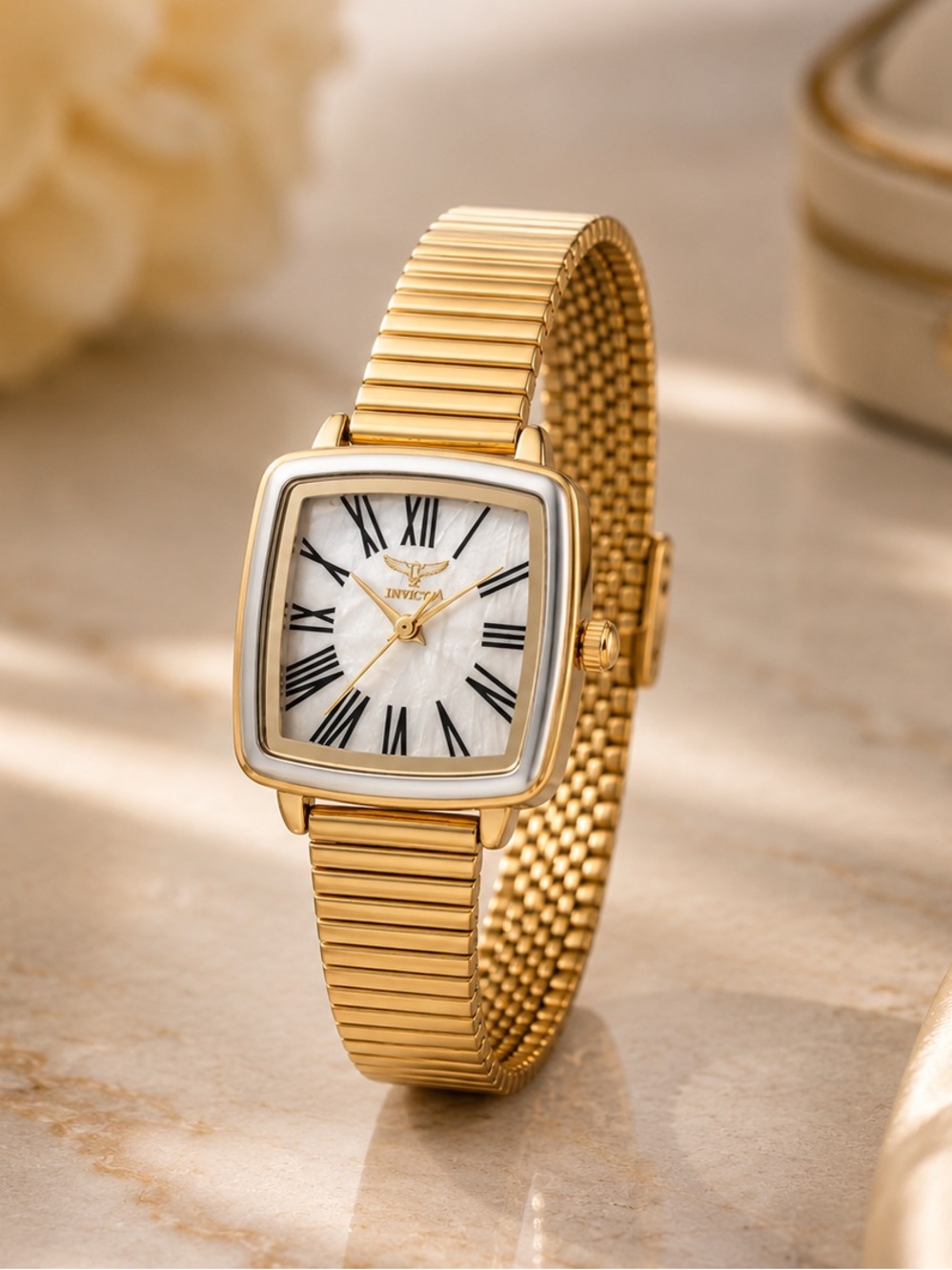 ⌚️New! Invicta Women’s 28mm Gold Tone Watch